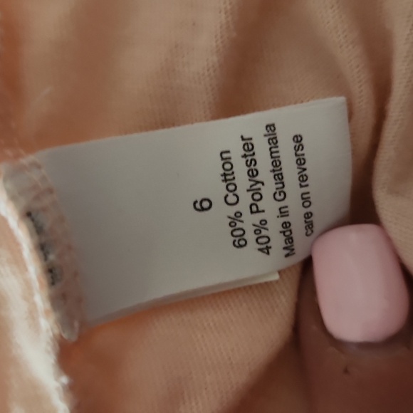 Jumping Beans Fairy Tale Pink Long Sleeve Tshirt Top Size 6 - Picture 5 of 8